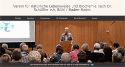 Desktop Screenshot of biochemischer-verein-buehl.de