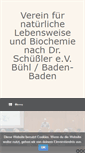 Mobile Screenshot of biochemischer-verein-buehl.de